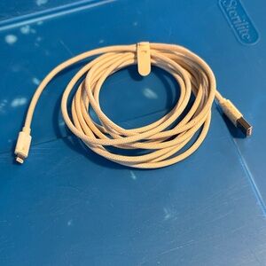 Durable pink with flowers Charging Cable